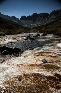 Chemin vers le cirque d'Estaubé