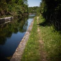 Le long du canal du Rompsay