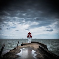 Au bout de la jetée